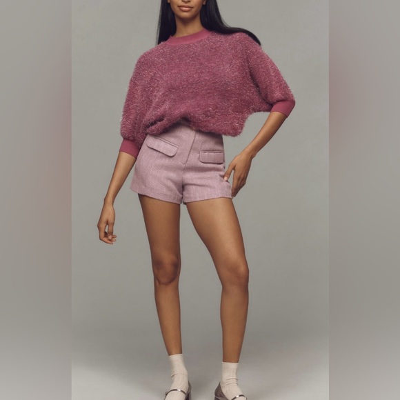 Anthropologie Violetta Tinsel Sweater By Maeve - Picture 1 of 9